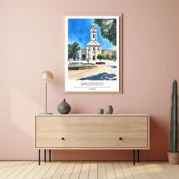Smederevo Historical Charm Illustrated Travel Poster PosterGoat