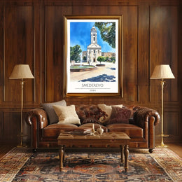 Smederevo Historical Charm Illustrated Travel Poster PosterGoat