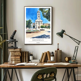 Smederevo Historical Charm Illustrated Travel Poster PosterGoat