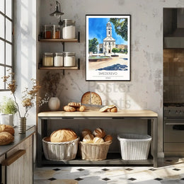 Smederevo Historical Charm Illustrated Travel Poster PosterGoat
