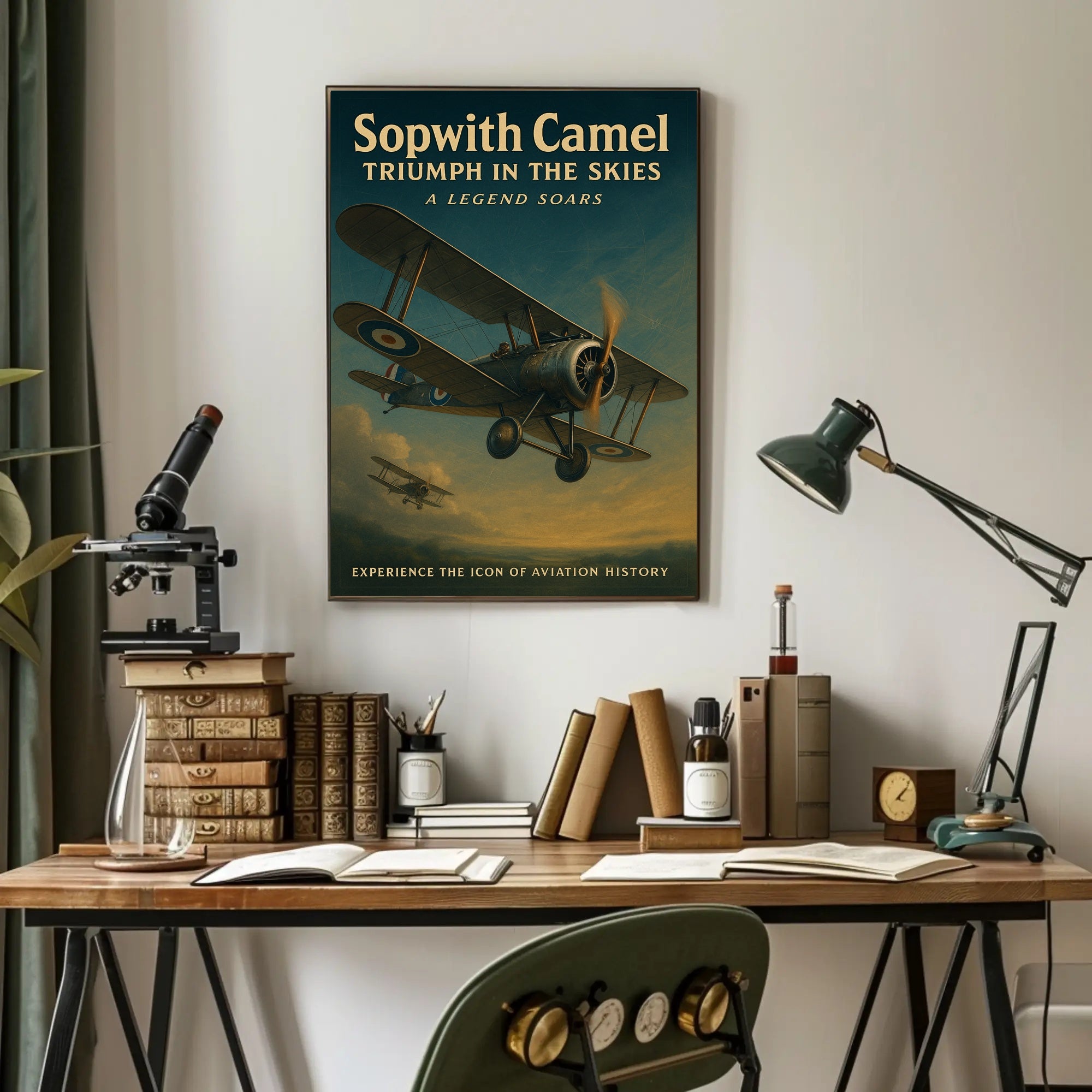 Sopwith Camel Triumph In The Skies Poster PosterGoat
