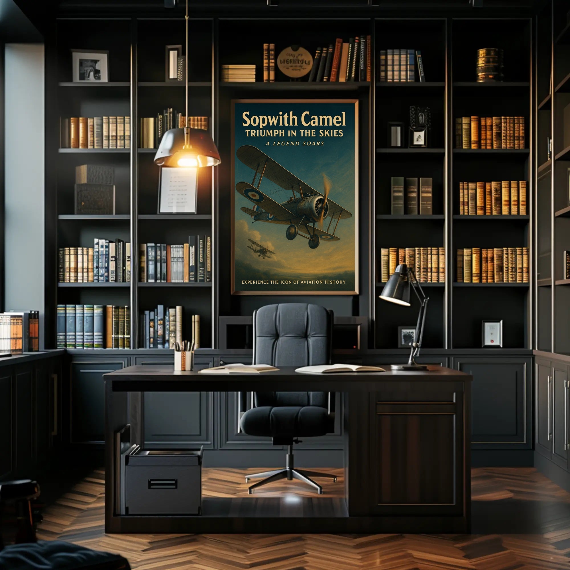 Sopwith Camel Triumph In The Skies Poster PosterGoat