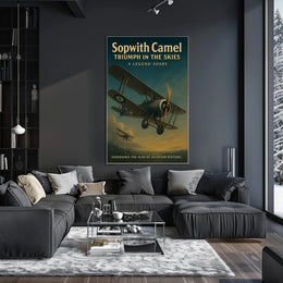 Sopwith Camel Triumph In The Skies Poster PosterGoat