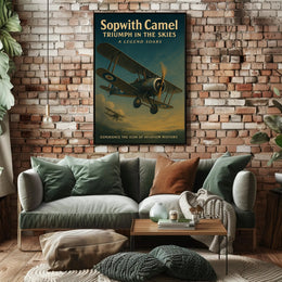 Sopwith Camel Triumph In The Skies Poster PosterGoat