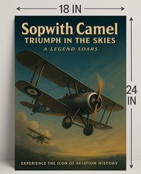 Sopwith Camel Triumph In The Skies Poster PosterGoat