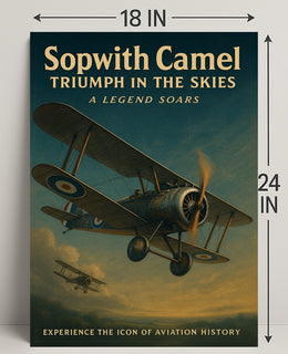 Sopwith Camel Triumph In The Skies Poster PosterGoat