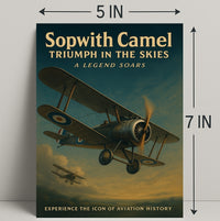 Sopwith Camel Triumph In The Skies Poster PosterGoat