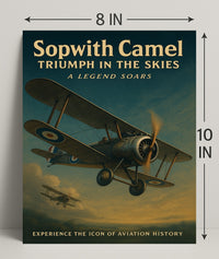 Sopwith Camel Triumph In The Skies Poster PosterGoat