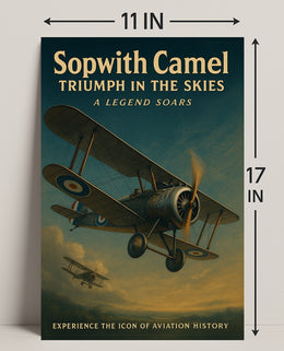 Sopwith Camel Triumph In The Skies Poster PosterGoat