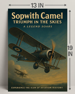 Sopwith Camel Triumph In The Skies Poster PosterGoat
