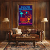 South Carolina Heritage Poster Celebrating Historical Significance PosterGoat