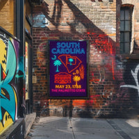 South Carolina Heritage Poster Celebrating Historical Significance PosterGoat