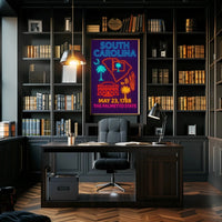 South Carolina Heritage Poster Celebrating Historical Significance PosterGoat