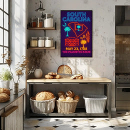 South Carolina Heritage Poster Celebrating Historical Significance PosterGoat