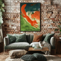 Soviet Era Hunting Adventure Propaganda Poster PosterGoat
