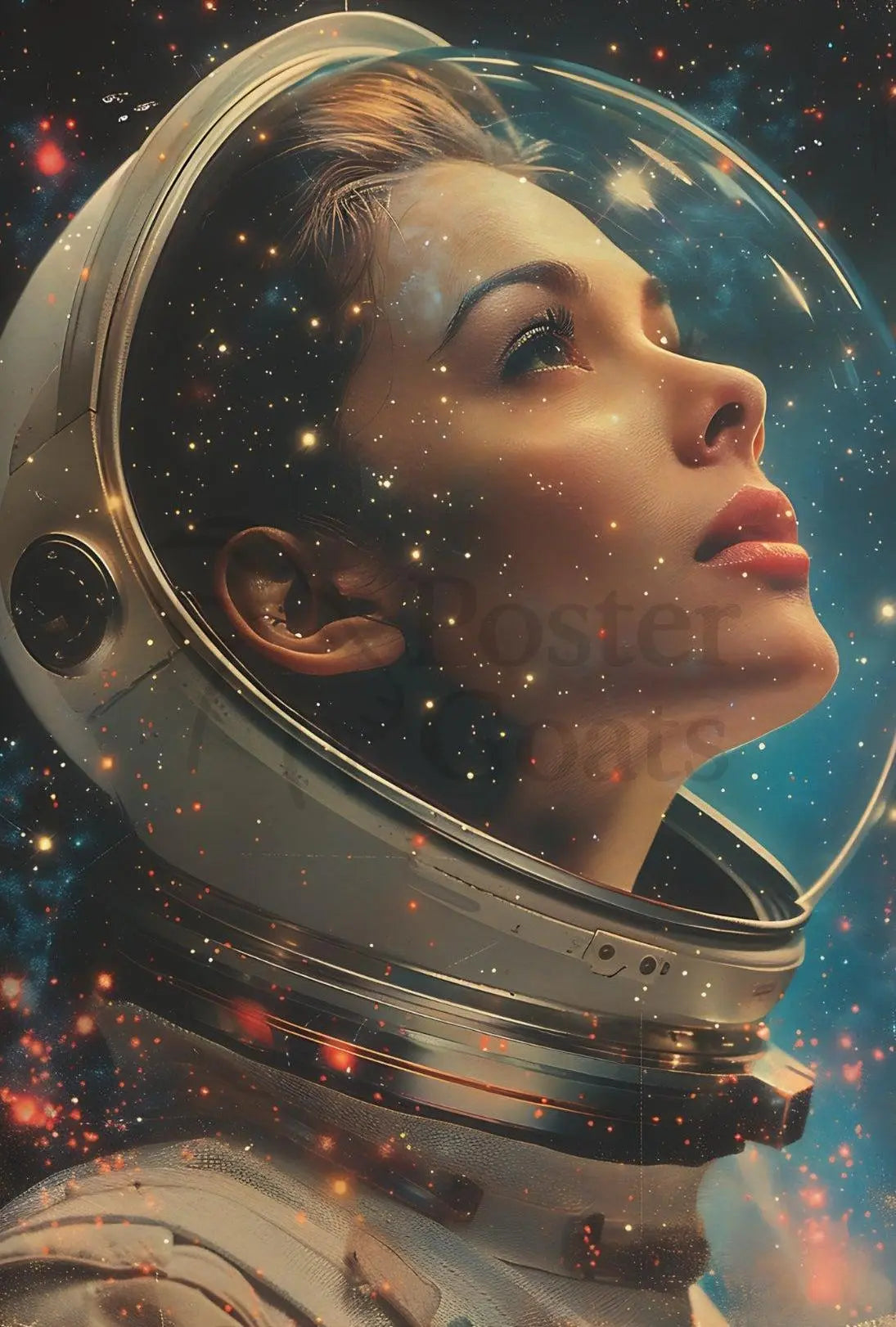 Space Adventure Awaits: Futuristic Sci-Fi Poster PosterGoat