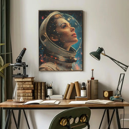 Space Adventure Awaits: Futuristic Sci-Fi Poster PosterGoat