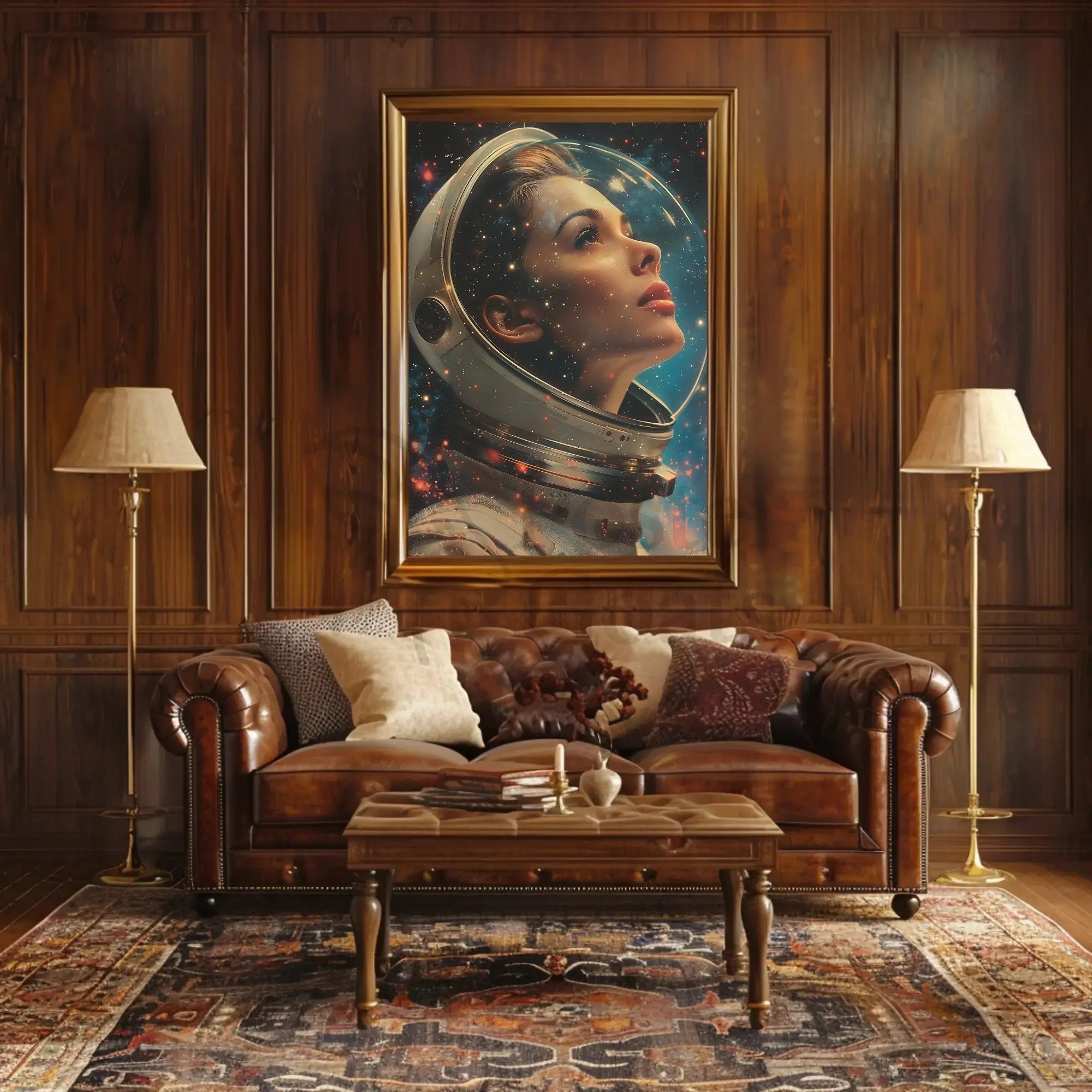 Space Adventure Awaits: Futuristic Sci-Fi Poster PosterGoat