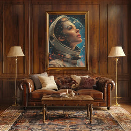 Space Adventure Awaits: Futuristic Sci-Fi Poster PosterGoat