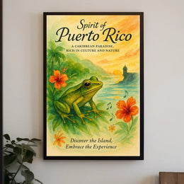 Spirit Of Puerto Rico Poster PosterGoat