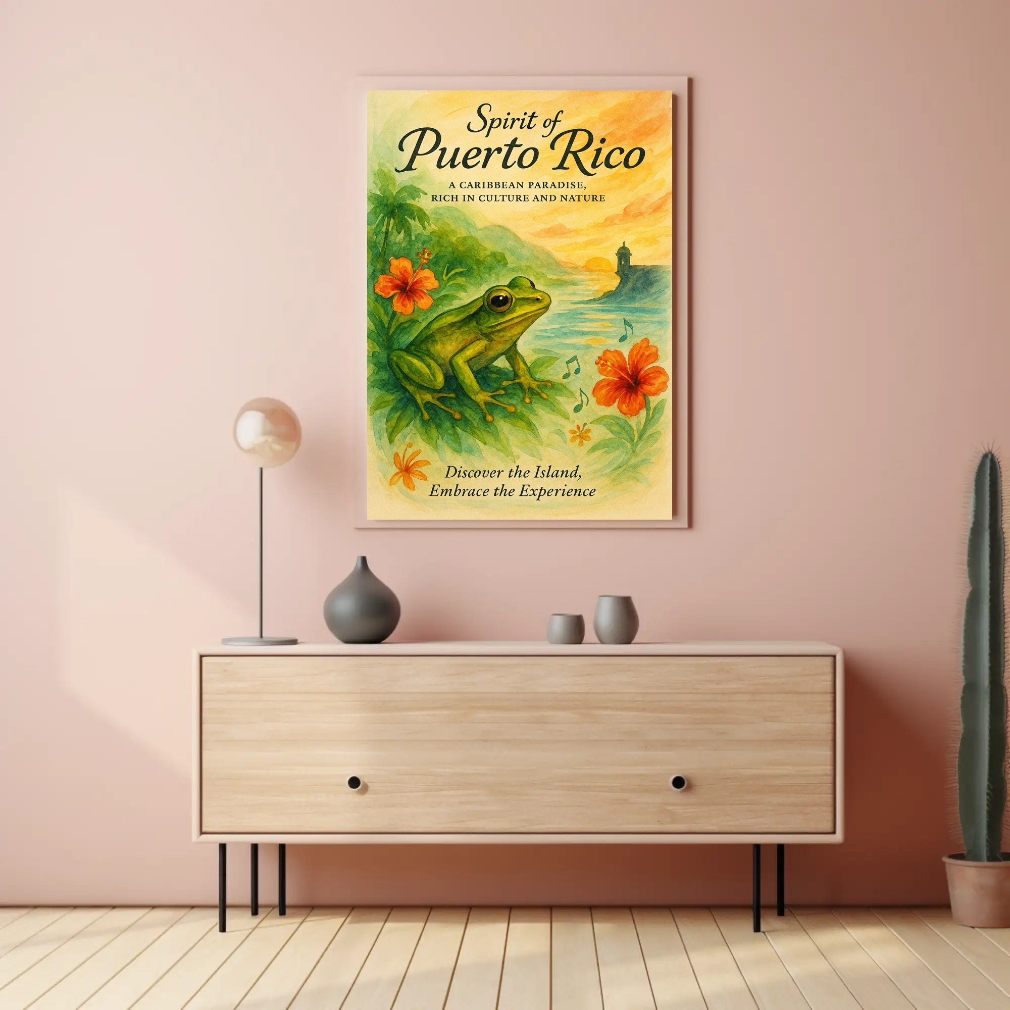 Spirit Of Puerto Rico Poster PosterGoat