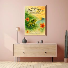 Spirit Of Puerto Rico Poster PosterGoat