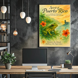 Spirit Of Puerto Rico Poster PosterGoat