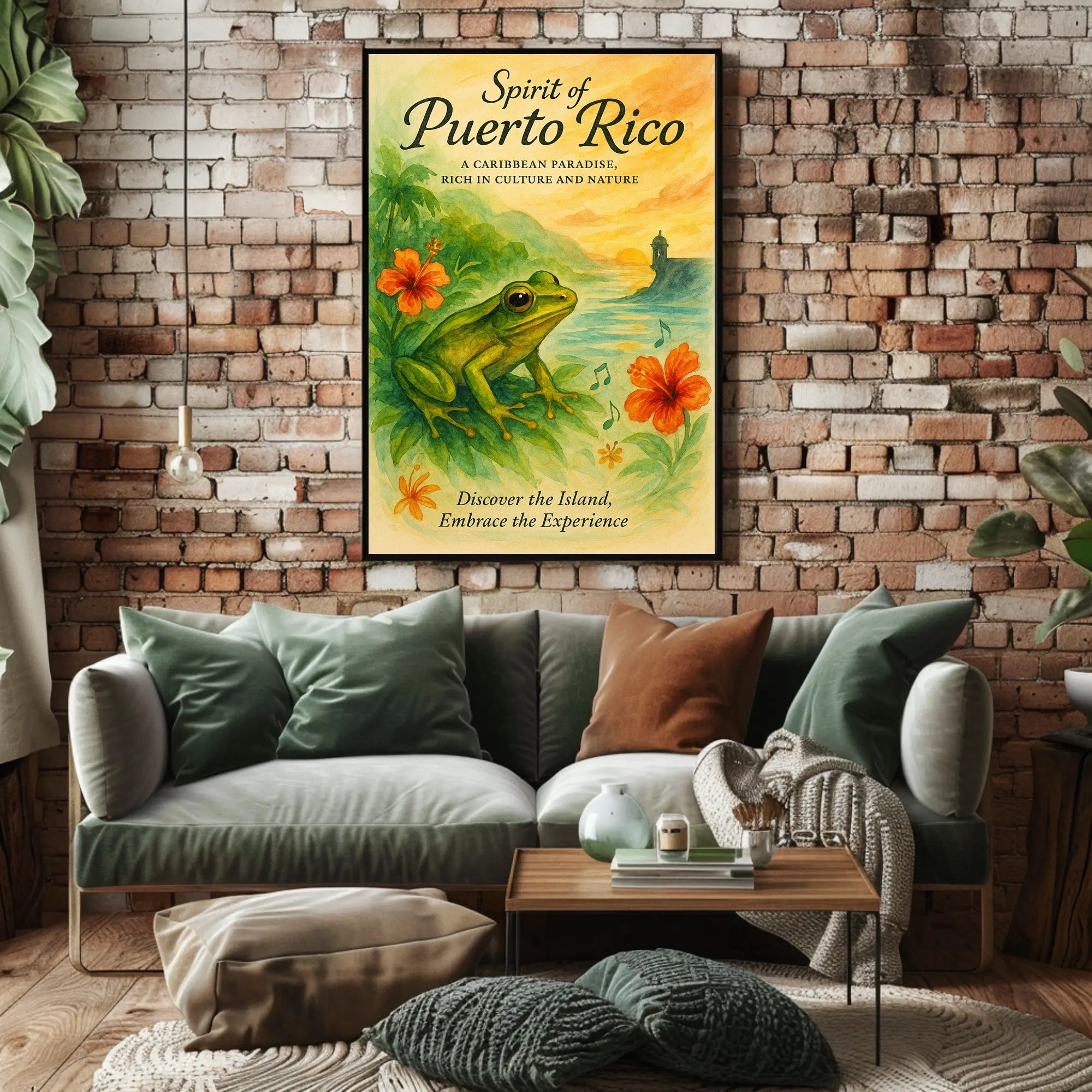 Spirit Of Puerto Rico Poster PosterGoat