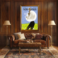 Spring Vibes Bright Dandelion Scene Artistic Poster PosterGoat