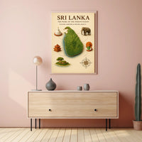Sri Lanka The Pearl Of The Indian Poster PosterGoat