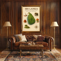 Sri Lanka The Pearl Of The Indian Poster PosterGoat