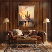 St. Basil's Cathedral Moscow Nostalgic Heritage Poster PosterGoat