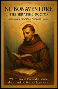 St. Bonaventure The Seraphic Doctor Poster PosterGoat