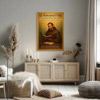 St. Bonaventure The Seraphic Doctor Poster PosterGoat