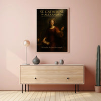 St. Catherine Of Alexandria Poster PosterGoat