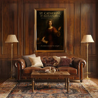 St. Catherine Of Alexandria Poster PosterGoat