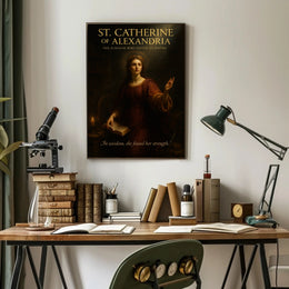 St. Catherine Of Alexandria Poster PosterGoat