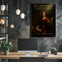 St. Catherine Of Alexandria Poster PosterGoat