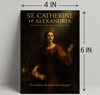 St. Catherine Of Alexandria Poster PosterGoat