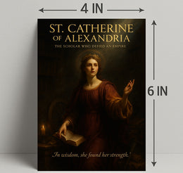 St. Catherine Of Alexandria Poster PosterGoat