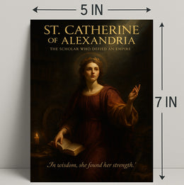 St. Catherine Of Alexandria Poster PosterGoat