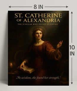 St. Catherine Of Alexandria Poster PosterGoat