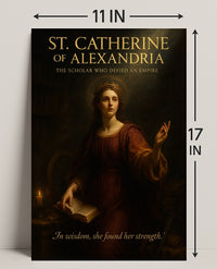 St. Catherine Of Alexandria Poster PosterGoat
