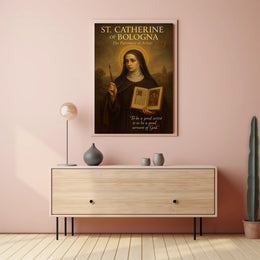 St. Catherine Of Bologna The Patroness Poster PosterGoat