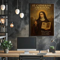 St. Catherine Of Bologna The Patroness Poster PosterGoat
