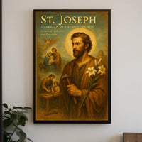 St. Joseph Guardian Of The Holy Family Poster PosterGoat