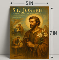 St. Joseph Guardian Of The Holy Family Poster PosterGoat