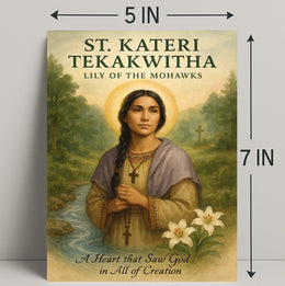 St. Kateri Tekakwitha Lily of the Mohawks Poster PosterGoat