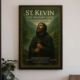 St. Kevin The Solitary Saint Poster PosterGoat