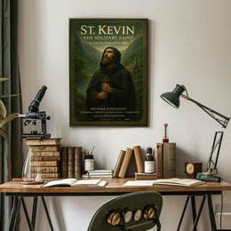 St. Kevin The Solitary Saint Poster PosterGoat
